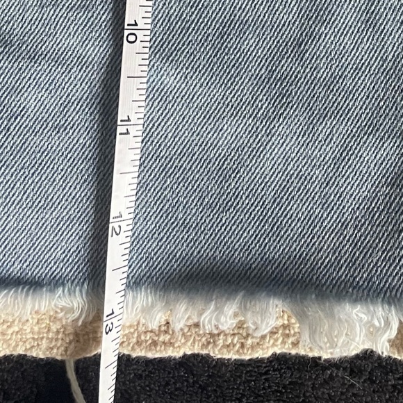 Sincerely Jules, 28,  denim shorts with crochet accent - Picture 5 of 5